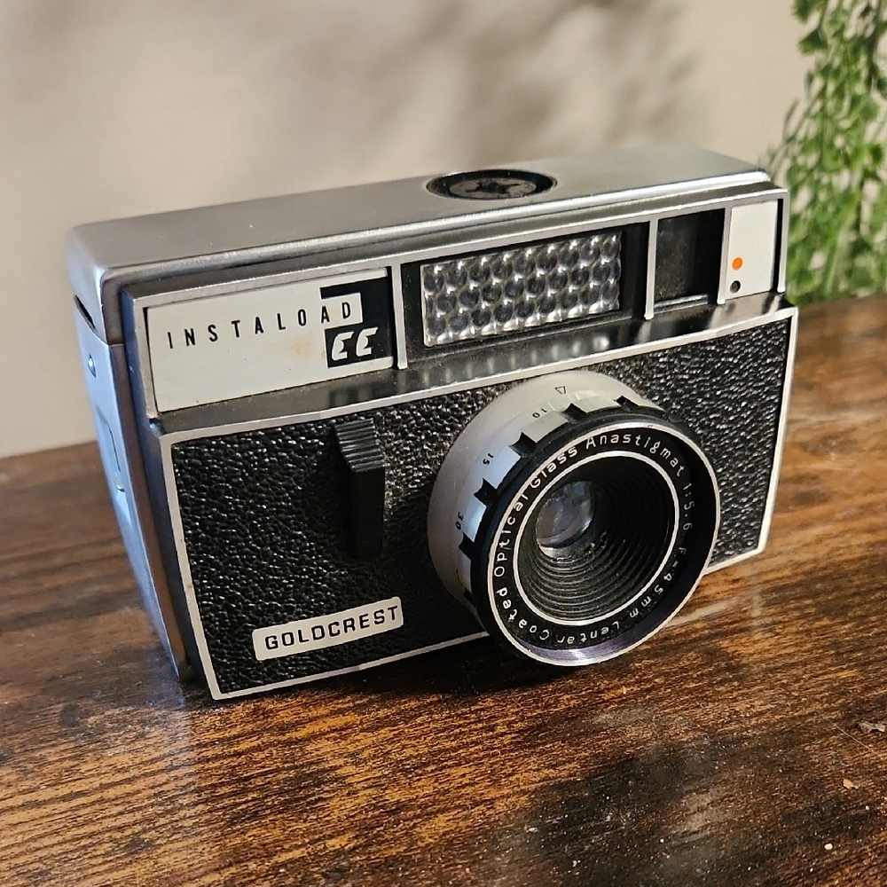 Instaload CC Black and Silver Film Camera